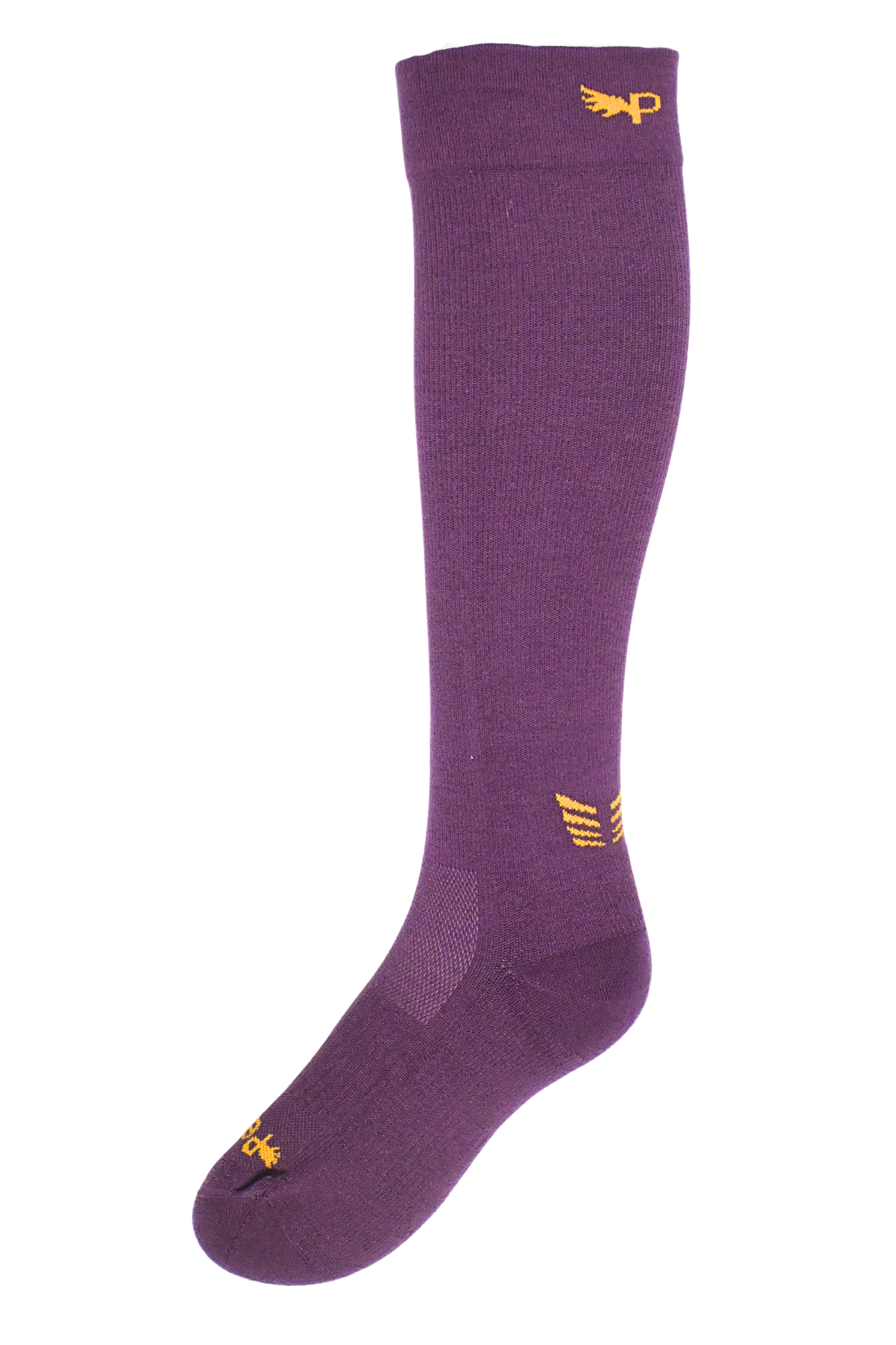 Merino purple Pegasole Compression socks