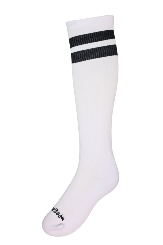 White Cotton Pegasole Compression Socks