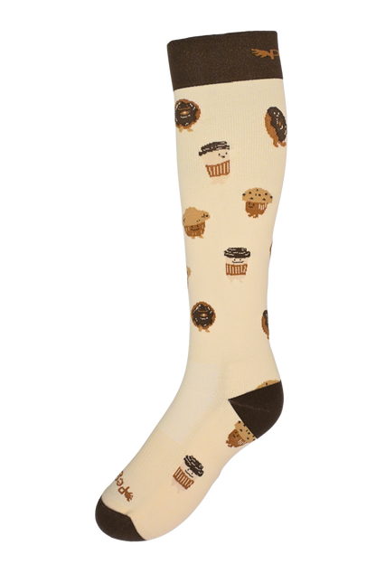 Nylon Caffine Pegasole Compression Socks