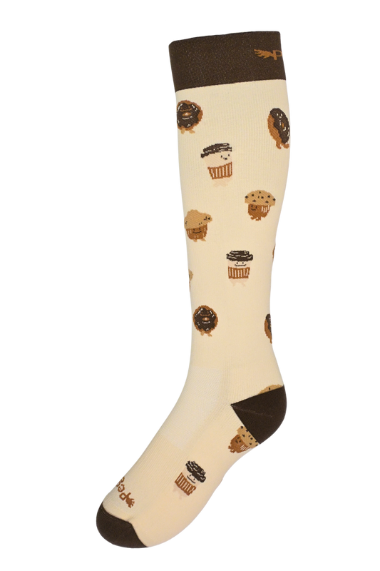 Nylon Caffine Pegasole Compression Socks